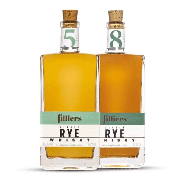 Filliers 8YO Single Rye Whisky 500ML - Image 2
