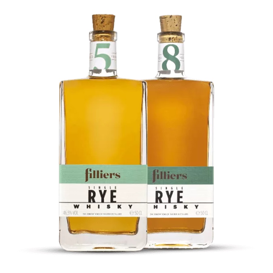 Filliers 8YO Single Rye Whisky 500ML - Image 2
