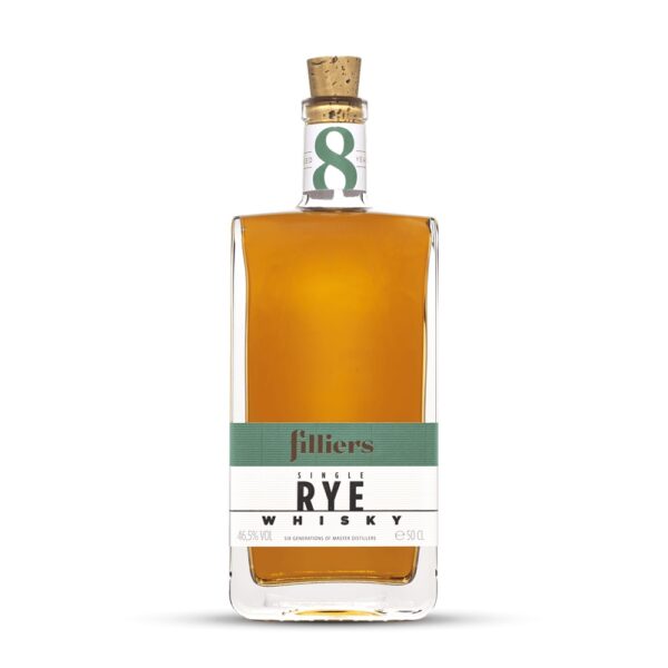 Filliers 8YO Single Rye Whisky 500ML